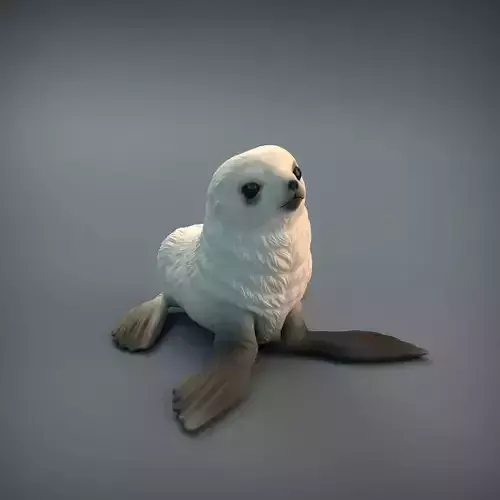 Seal Pup for 3D Printing