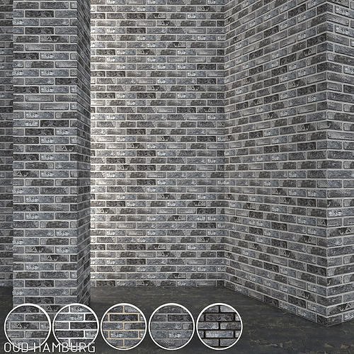 Vandersanden Brick Oud Hamburg Texture