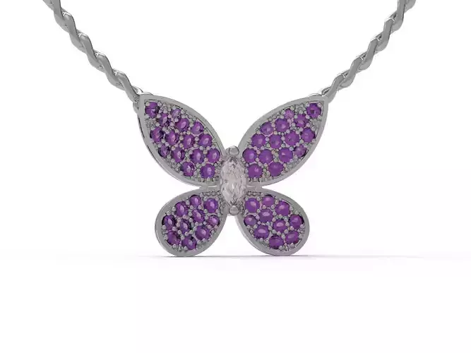 Butterfly pendant