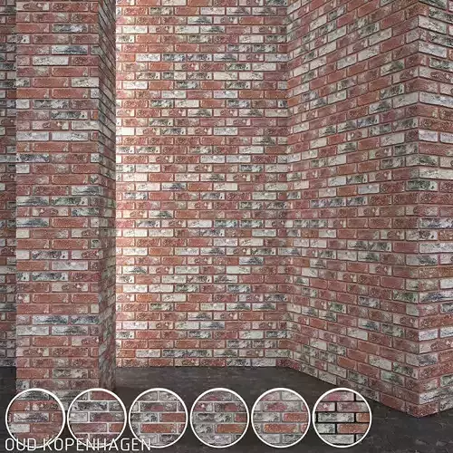 Vandersanden Brick Oud Kopenhagen Texture