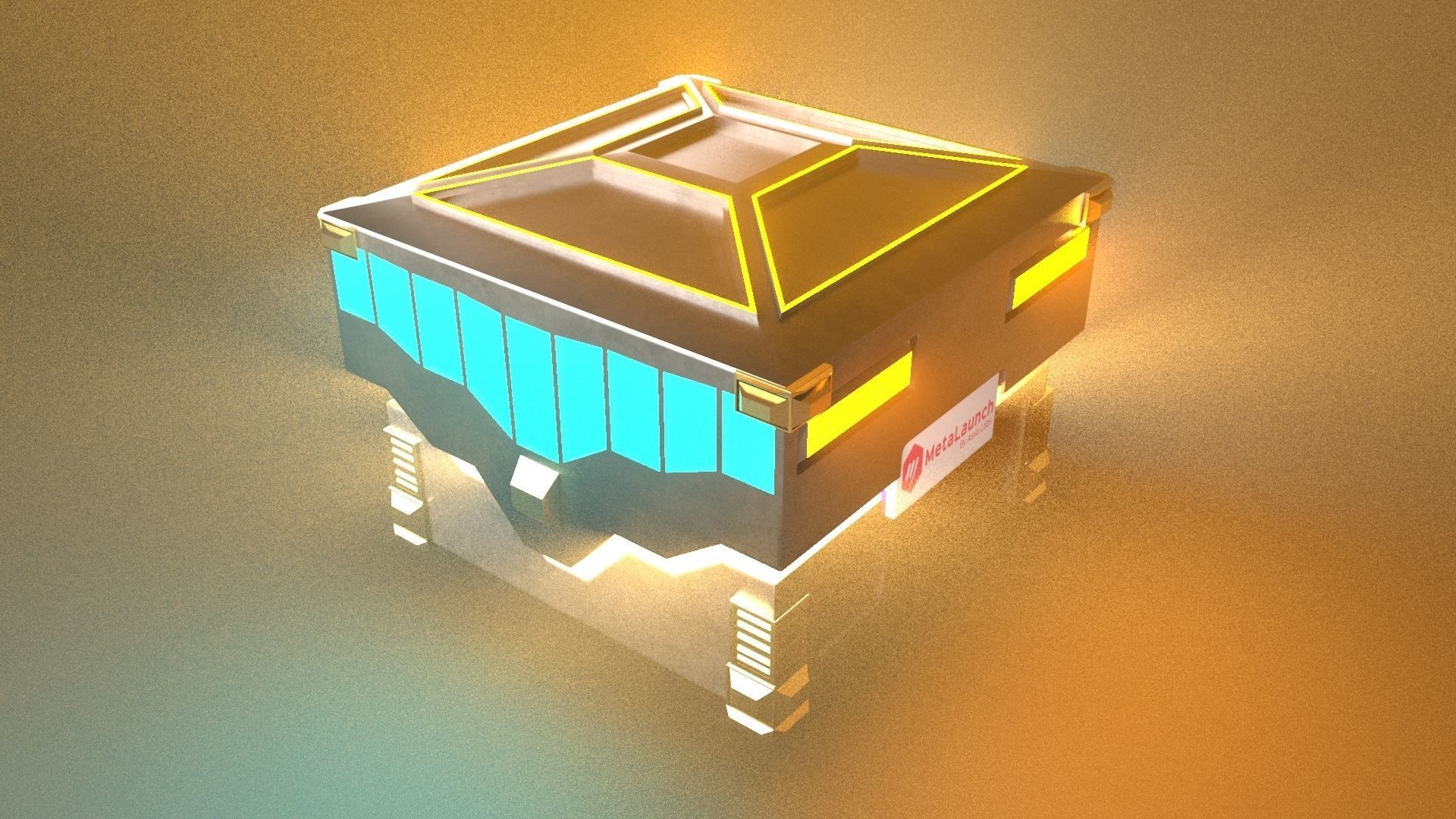 Treasure Box Free 3D model_4