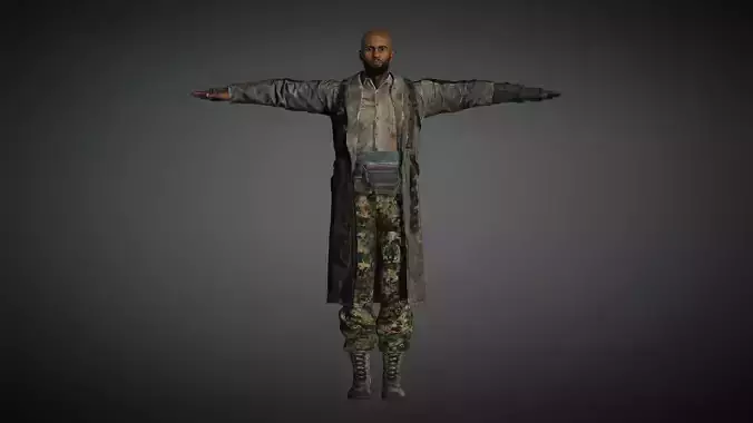 AAA Apocalypse Male Character 01