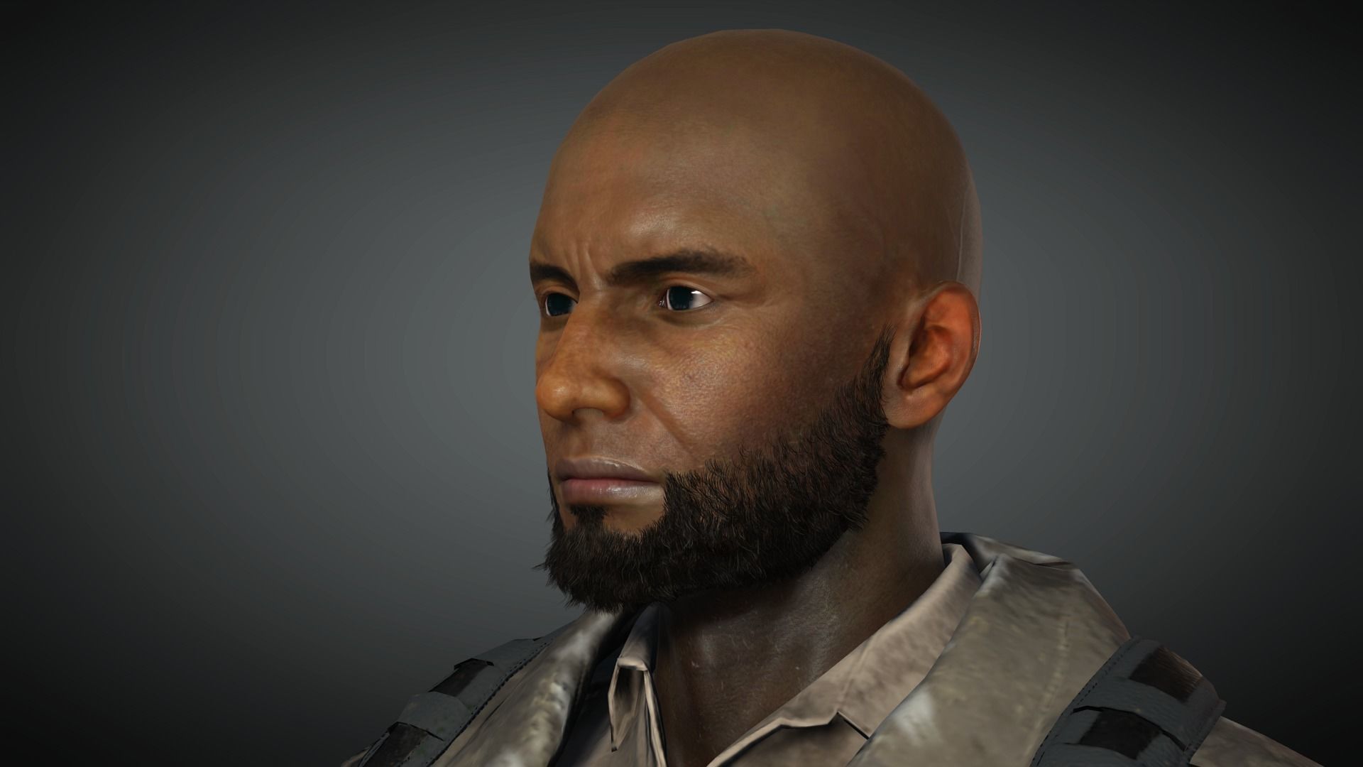 AAA Apocalypse Male Character 01 Low-poly 3D model_20