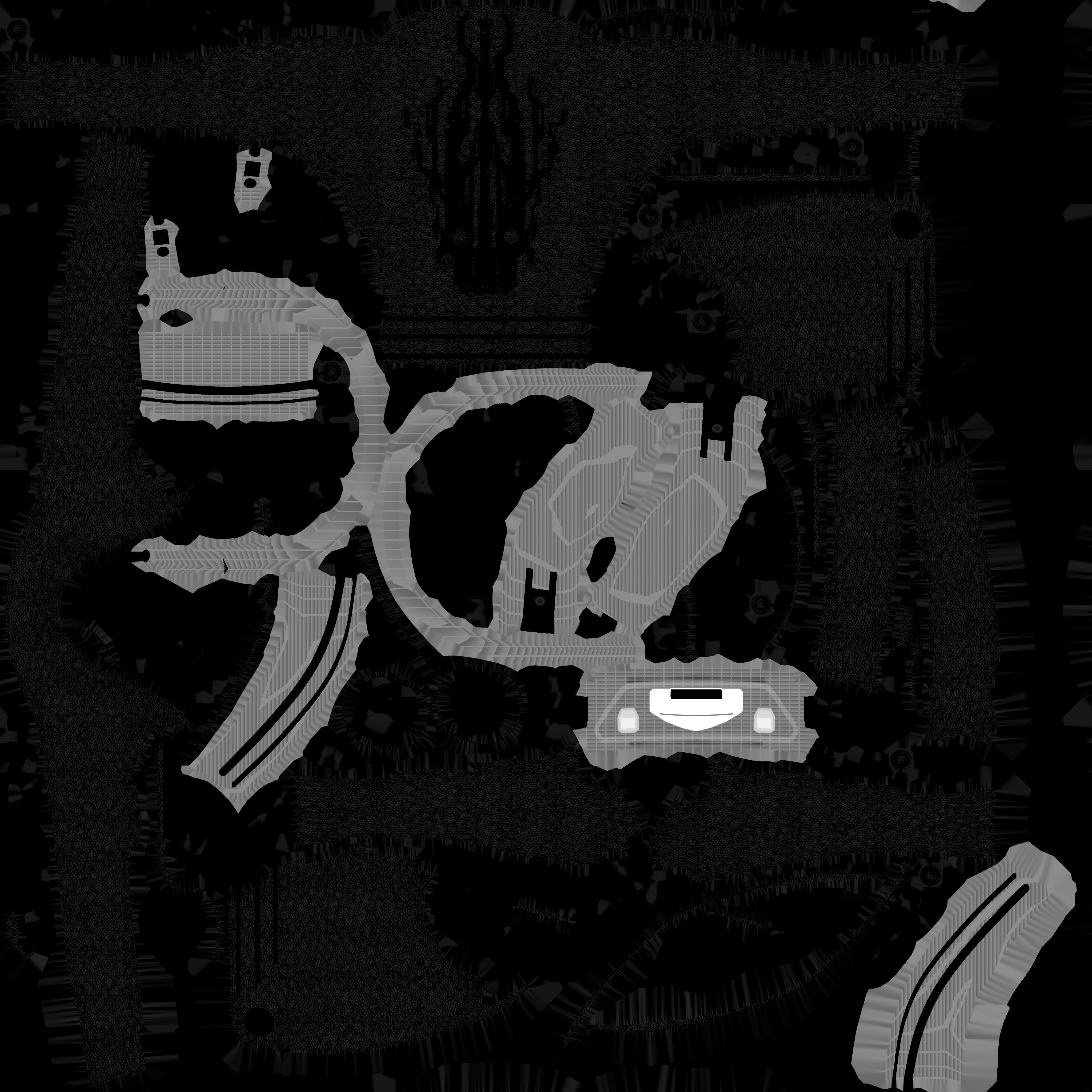 Futuristic Cyborg 3D model_5