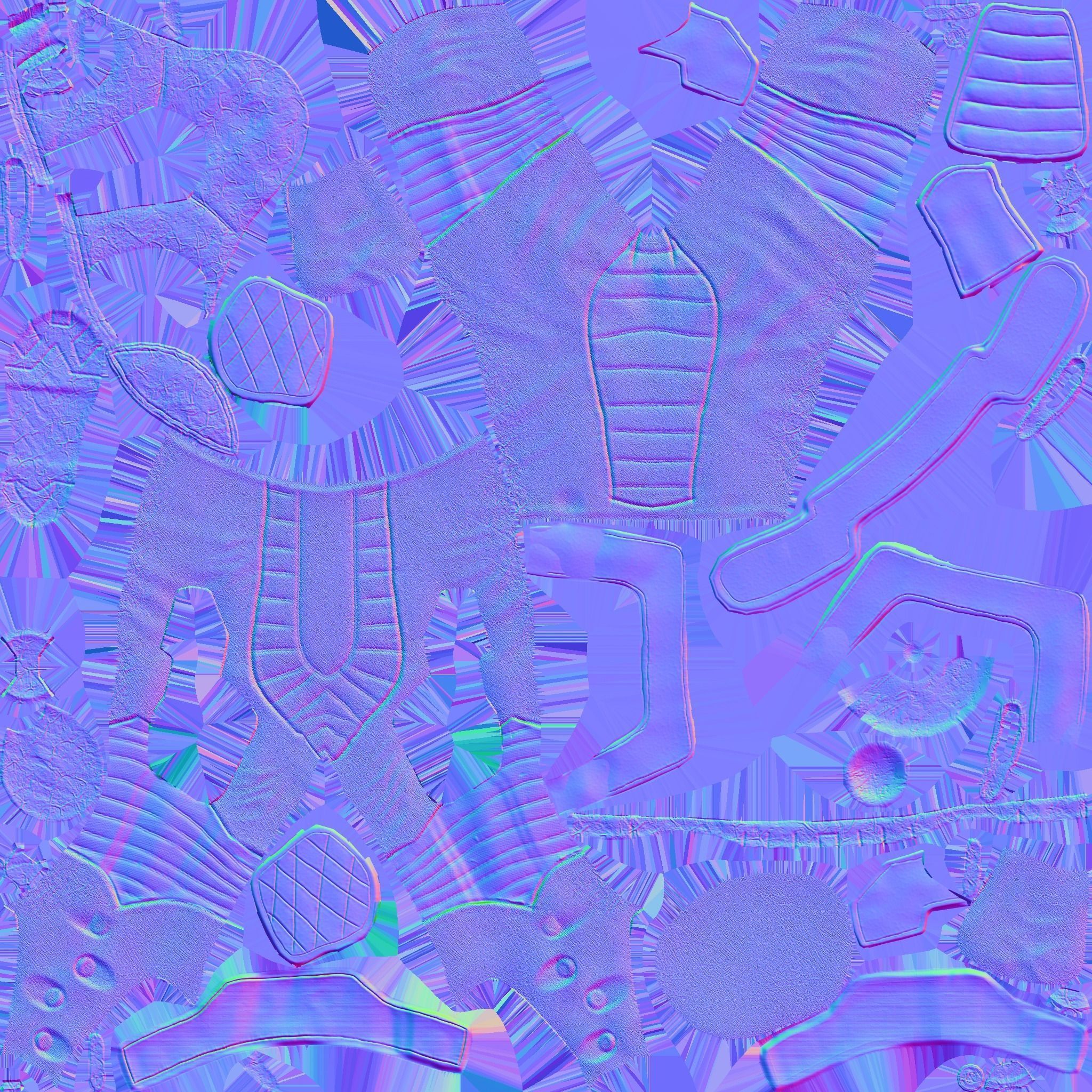 Futuristic Cyborg 3D model_29