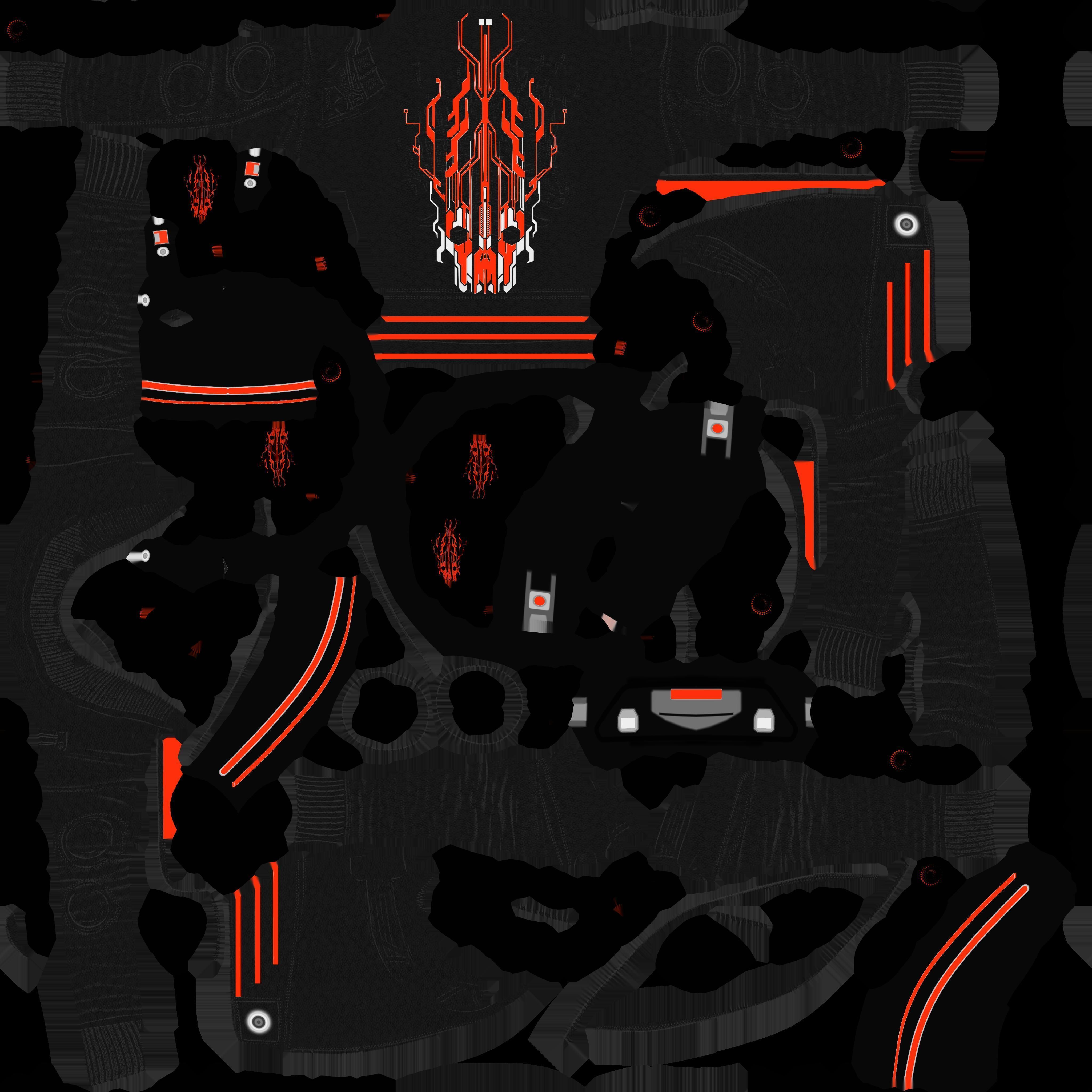 Futuristic Cyborg 3D model_1