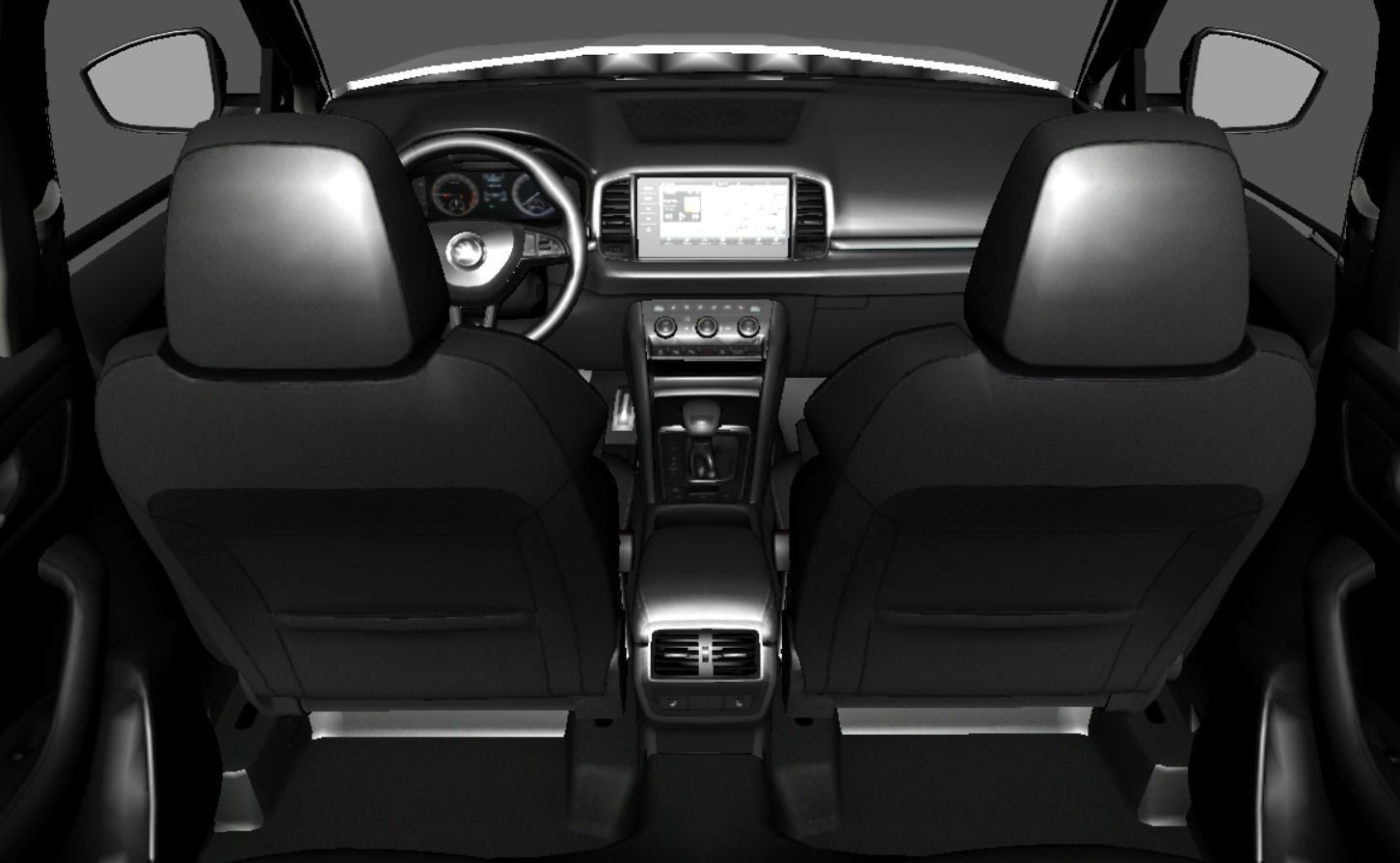 Skoda Kodiaq Low-poly 3D model_9