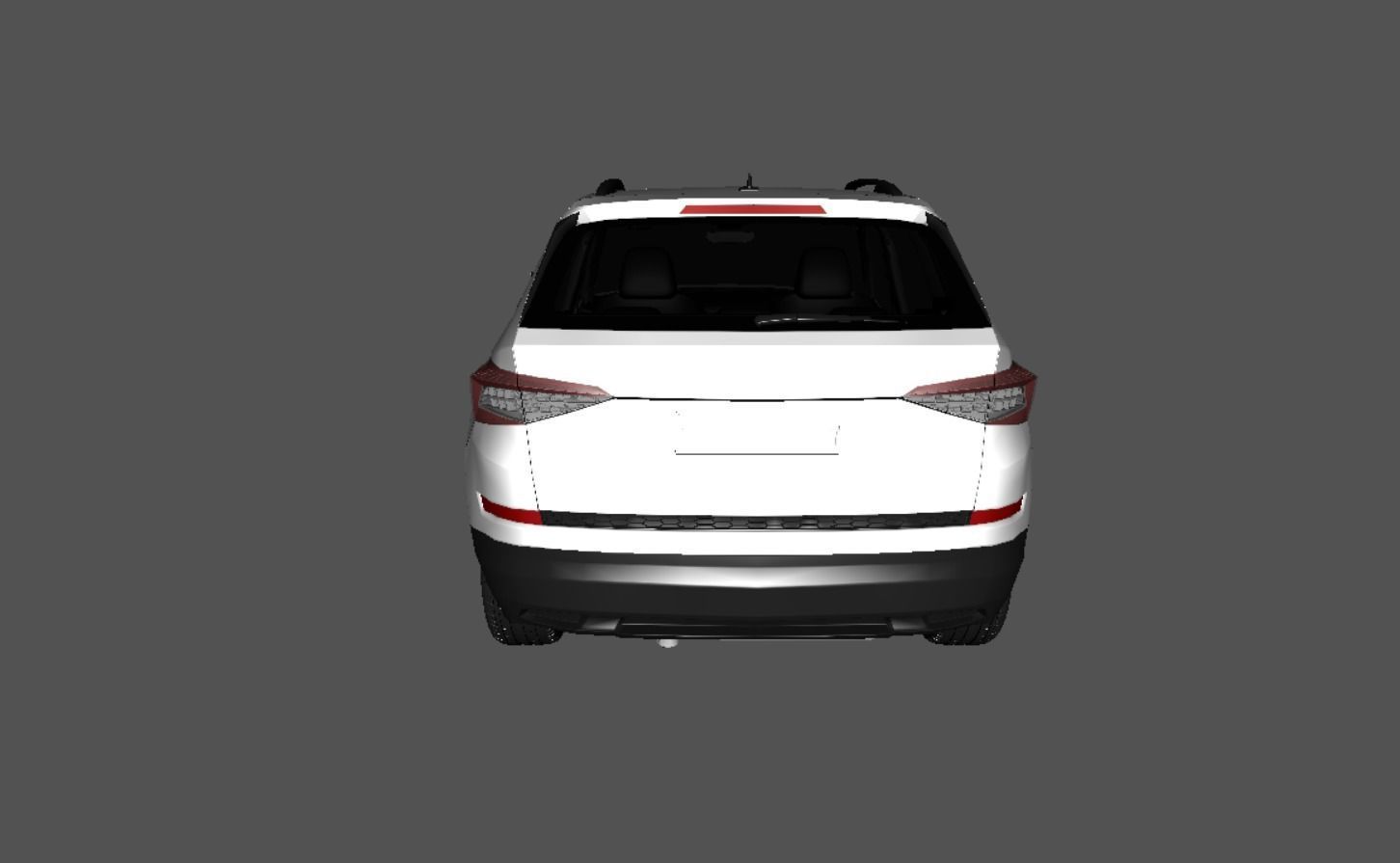Skoda Kodiaq Low-poly 3D model_3