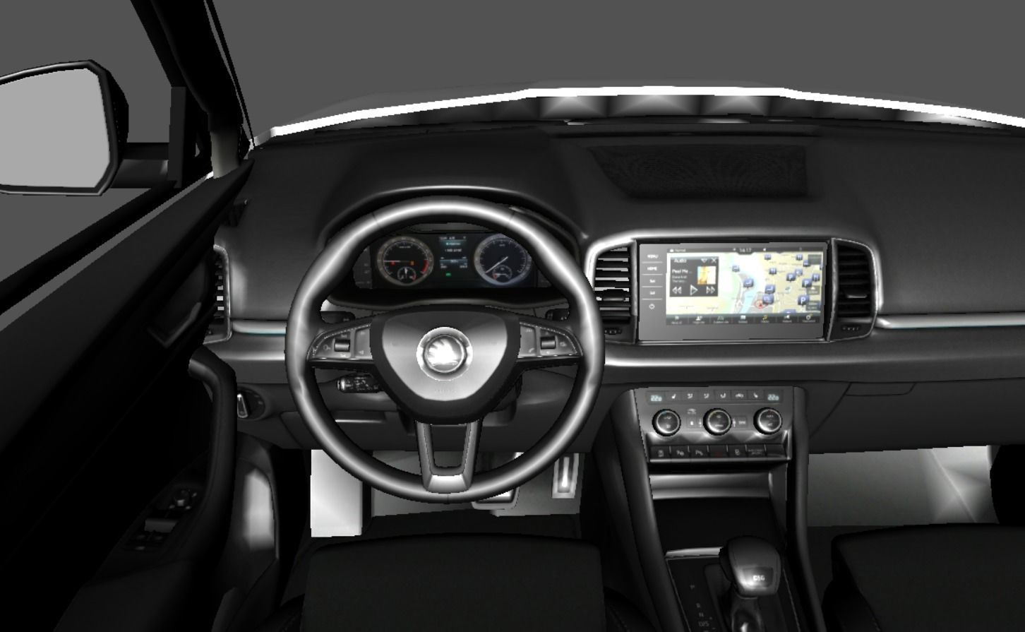 Skoda Kodiaq Low-poly 3D model_8