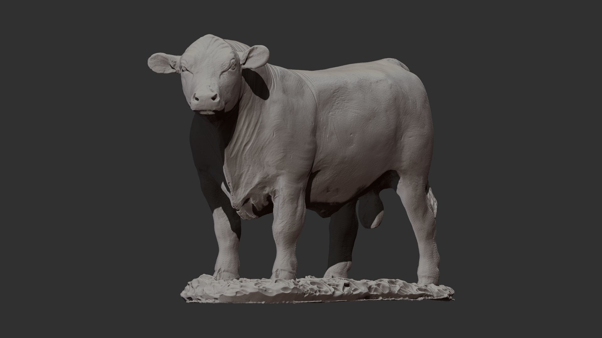 cow 3d print 3D print model_1