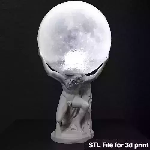 Farnese Atlas Lamp 3d printable