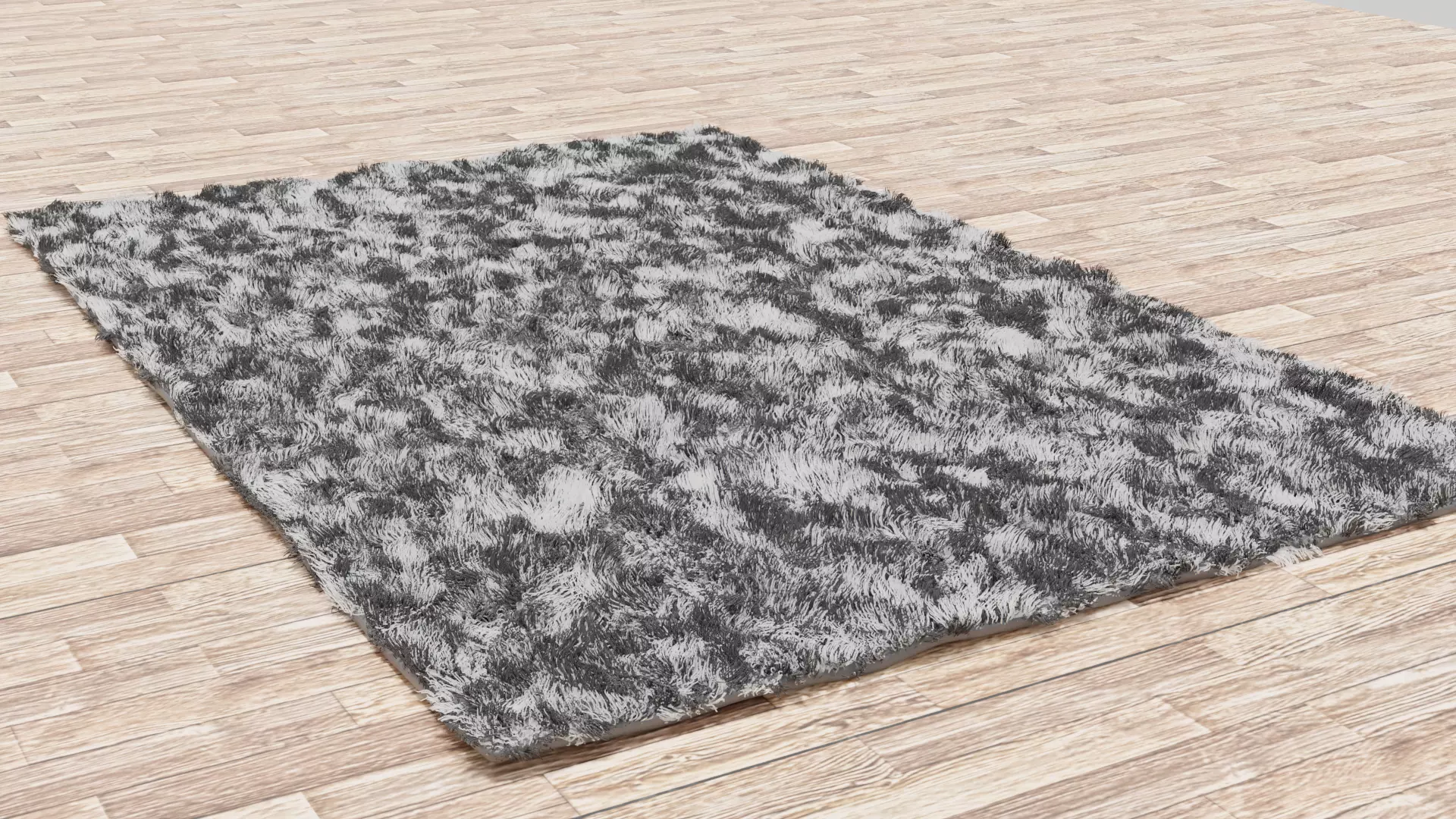 Shaggy Carpet 3D model_0