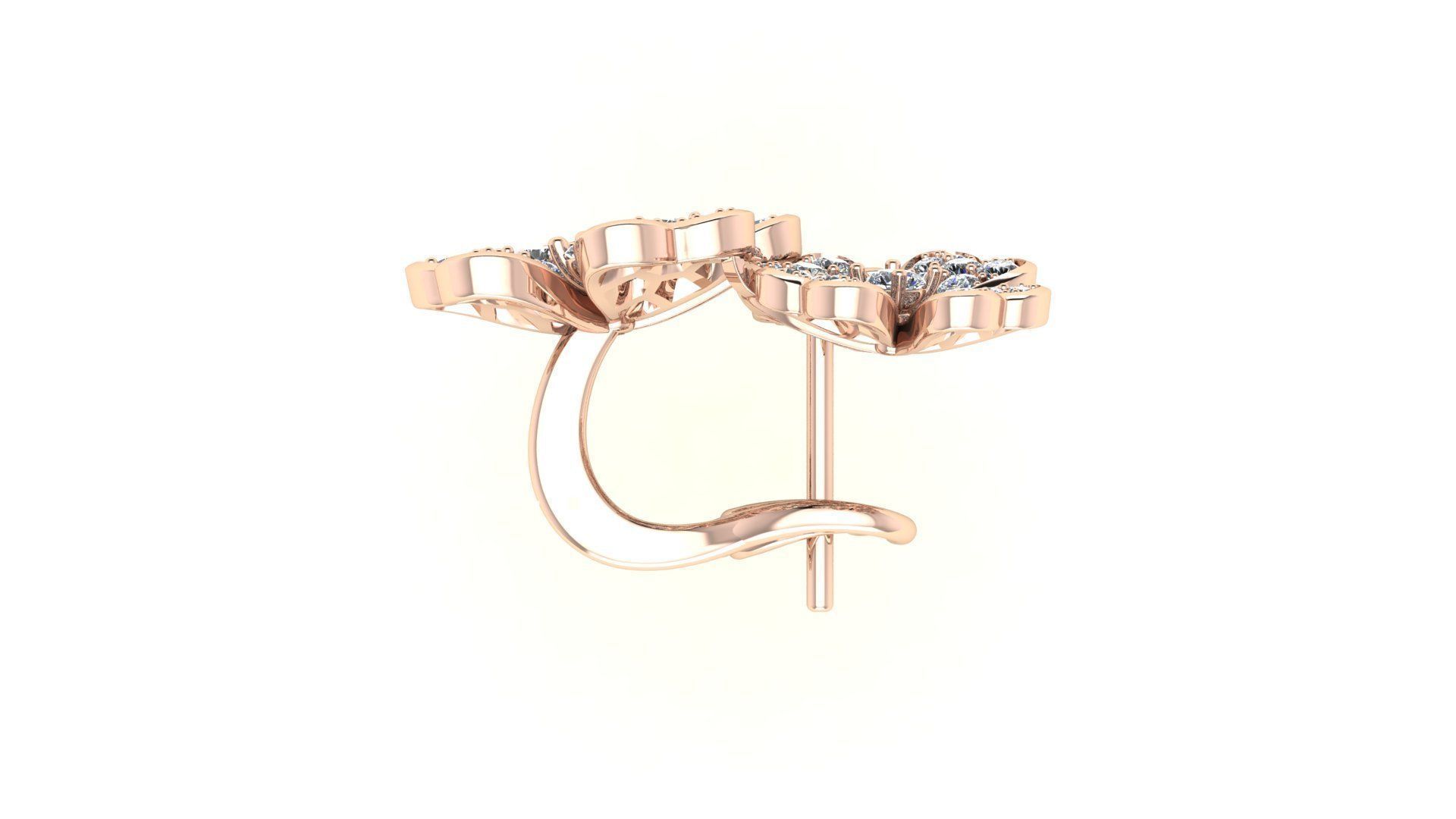 lucky clover 3D print model_3