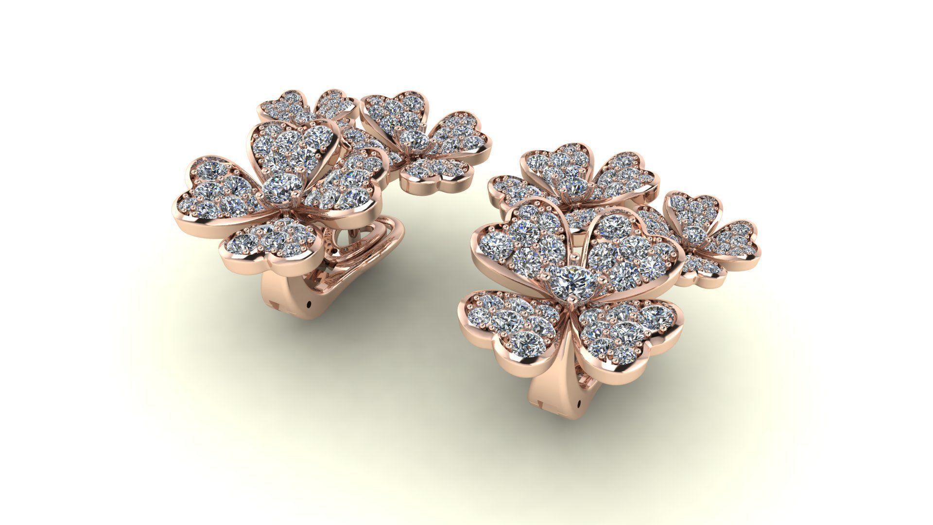 lucky clover 3D print model_1