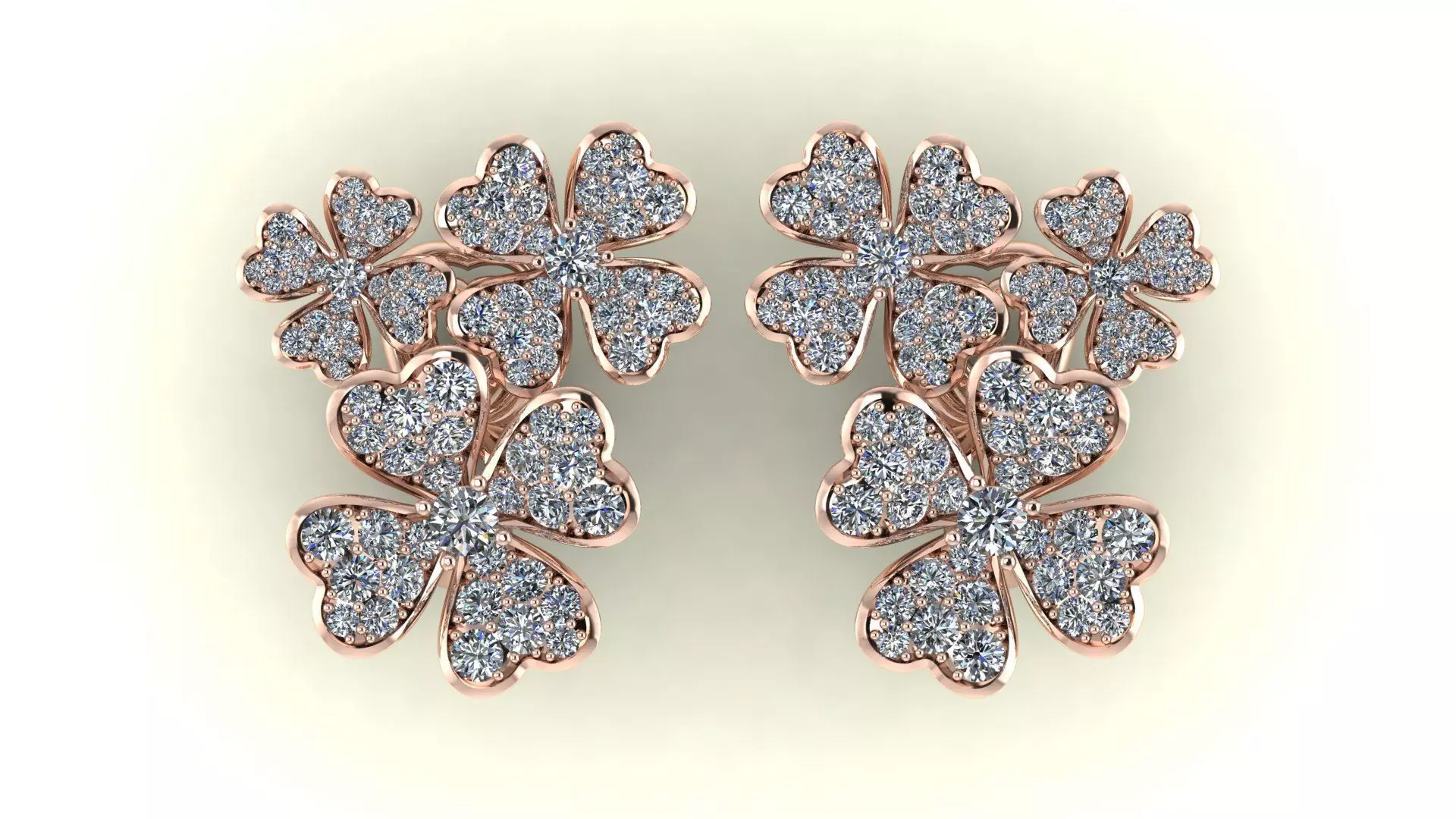 lucky clover 3D print model_0