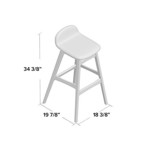 Bar Stool 3D model 2