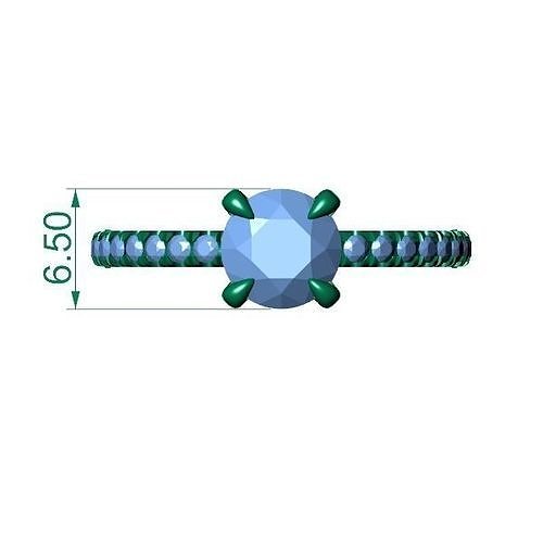 Diamond Ring 3D print model