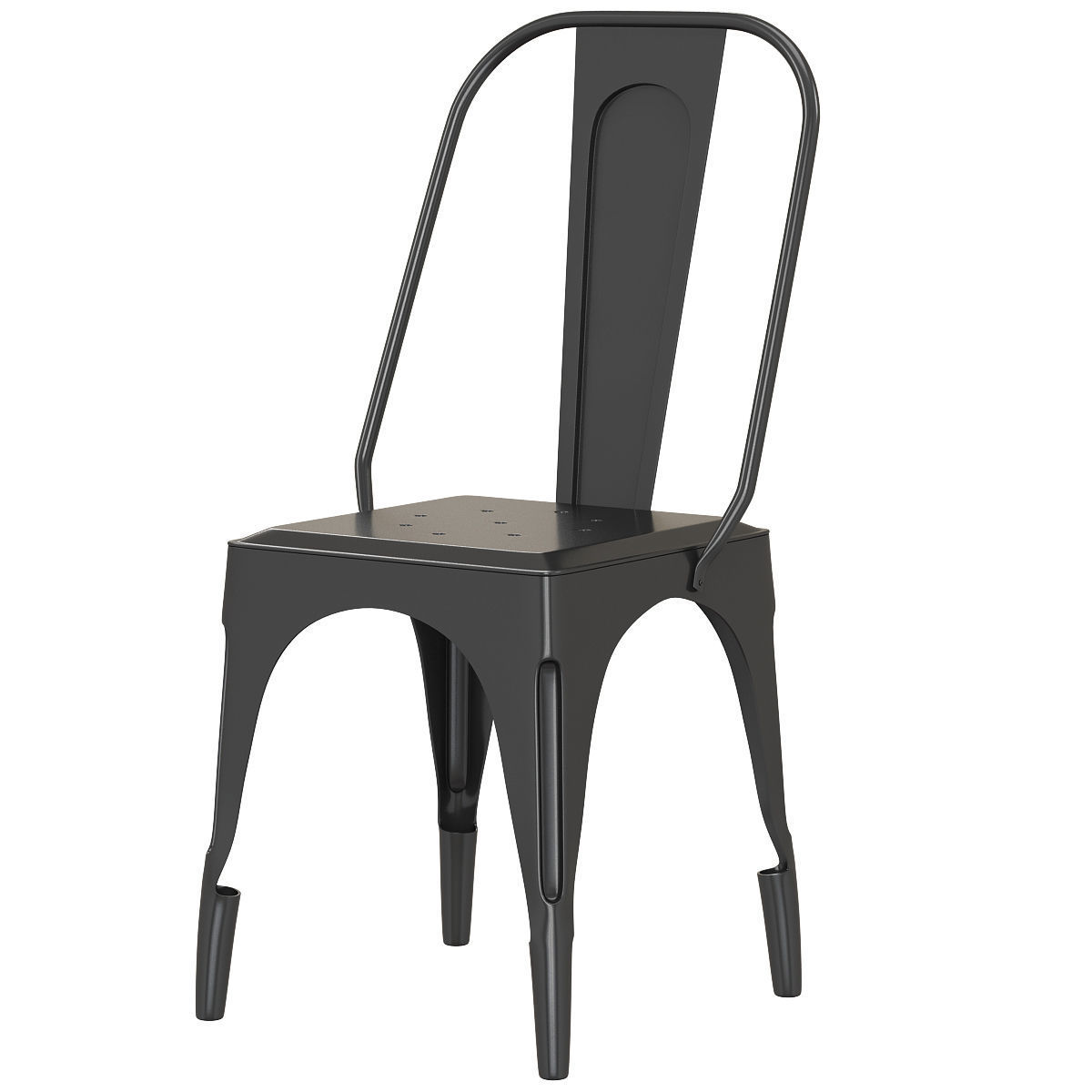 CHAIR TOLIX GLOSSY 3d model Low-poly 3D model_2