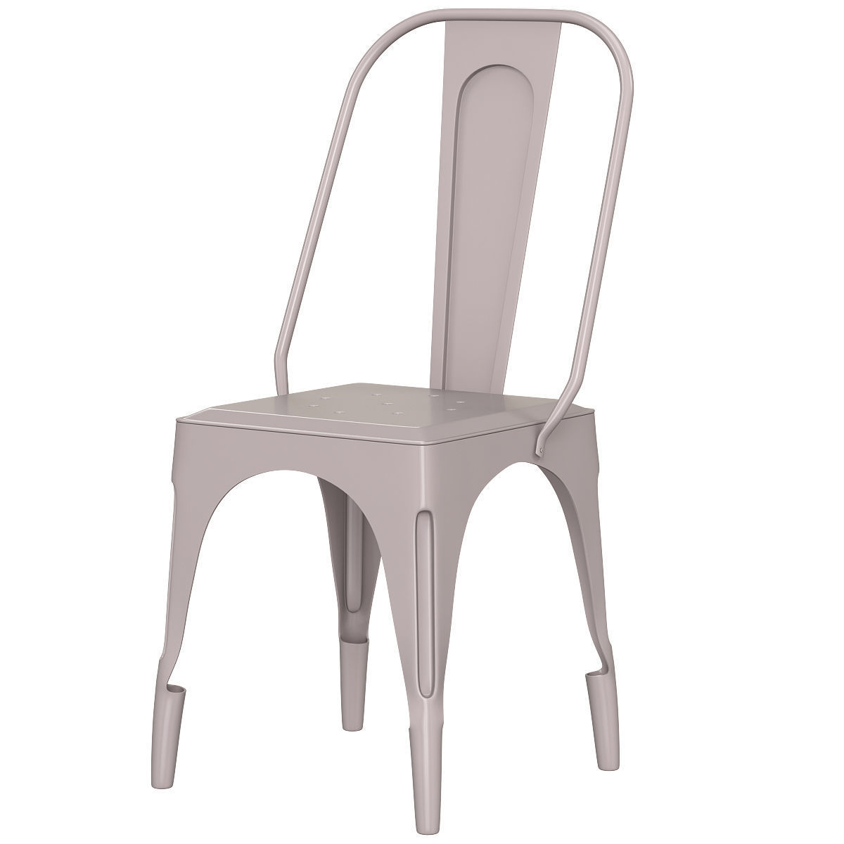 CHAIR TOLIX GLOSSY 3d model Low-poly 3D model_3