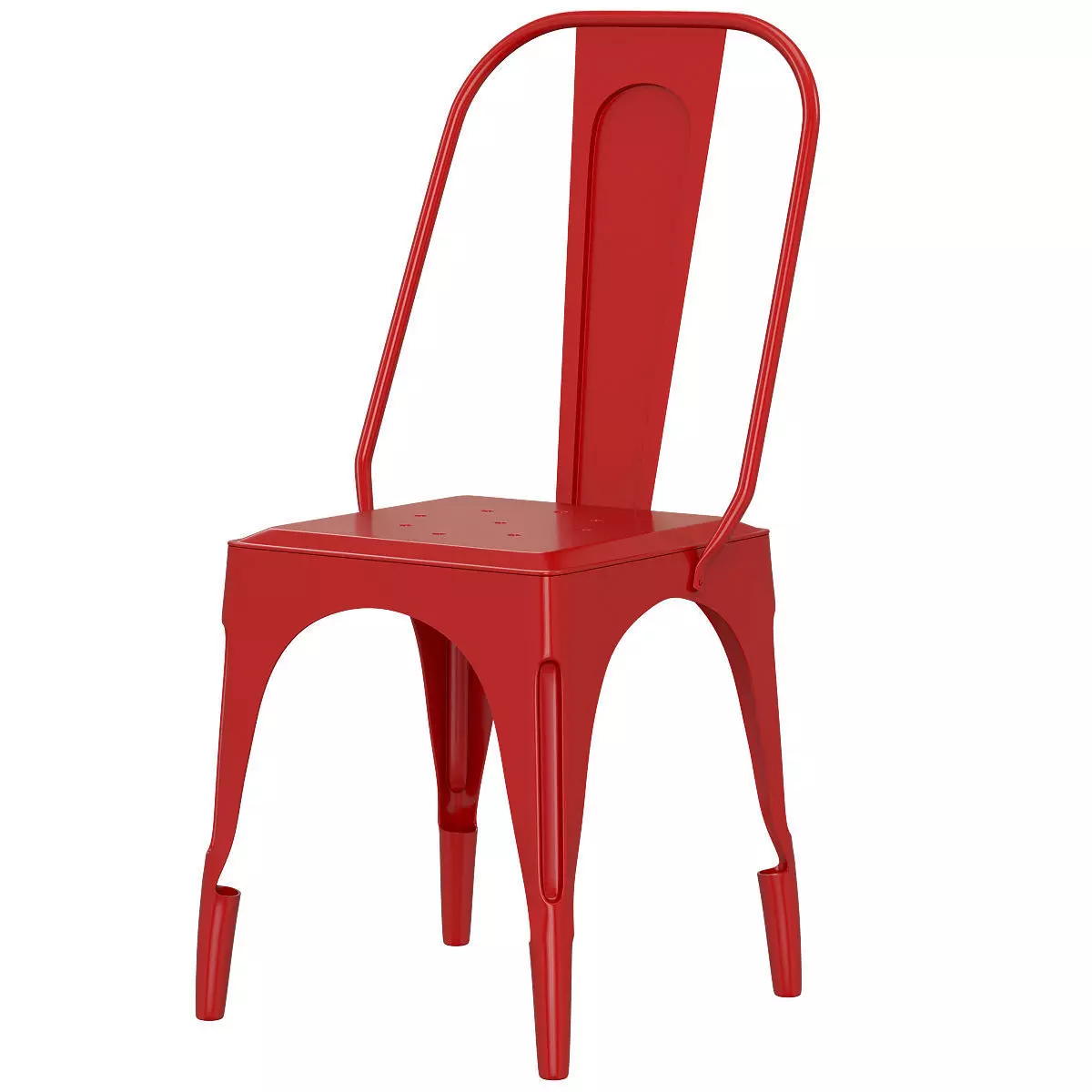 CHAIR TOLIX GLOSSY 3d model Low-poly 3D model_0