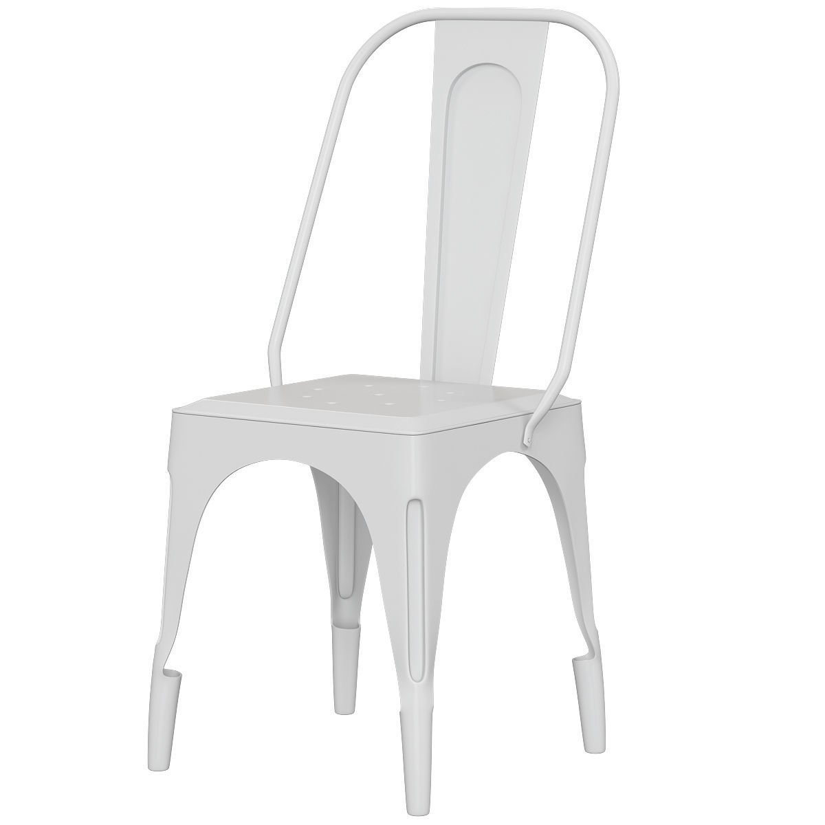 CHAIR TOLIX GLOSSY 3d model Low-poly 3D model_1