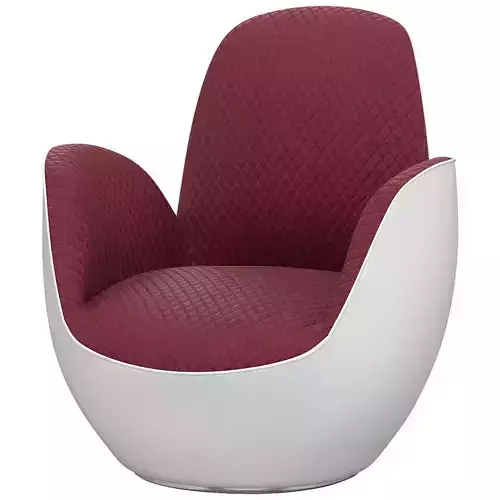 AIRCELL-FAUTEUIL 3d model swivel chair Low-poly 3D model
