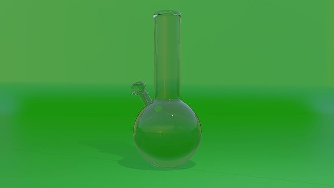 Bong Water Pipe Low-poly 3D model