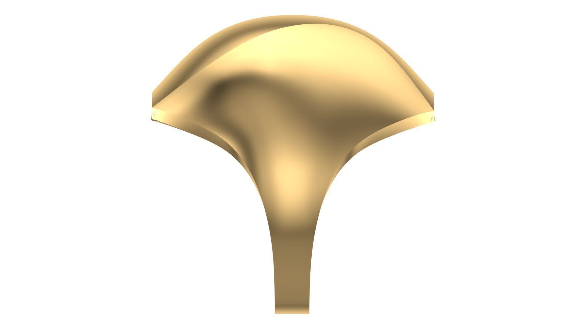 POLISHED FUSION RING-R14- 3D print model_20