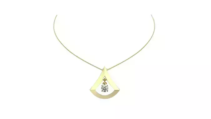 Diamond pendant for women 