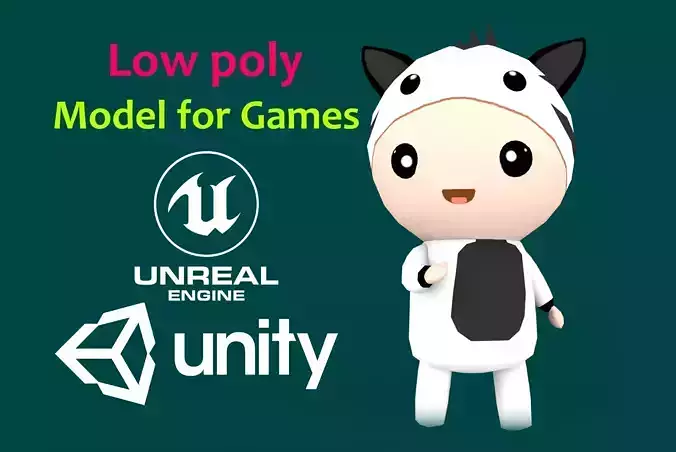 Chibi Horse Animated For Games
