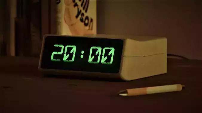 Braun DN40 Electronic Clock