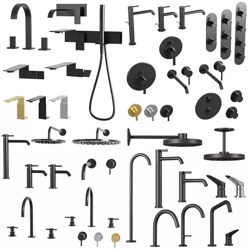 Taps and shower set