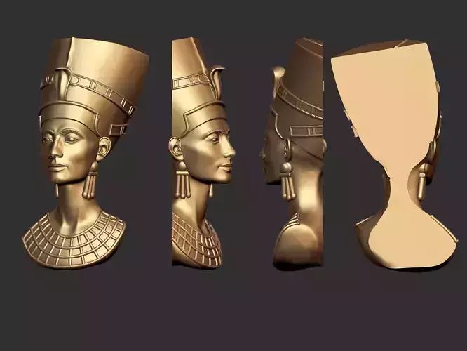 Egyptian Face  Model 3D print model