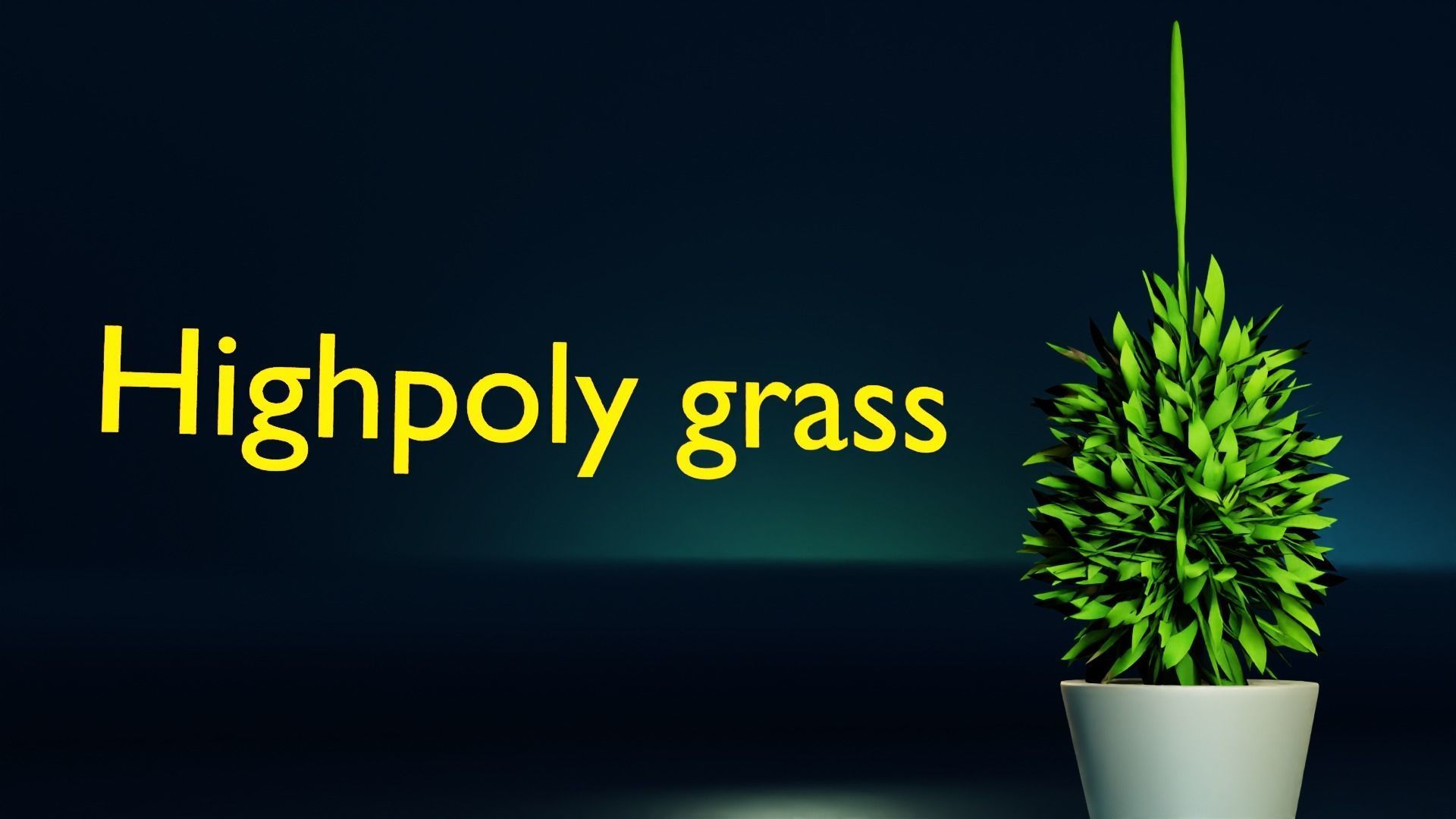 High resolution models of grass 3D model_15