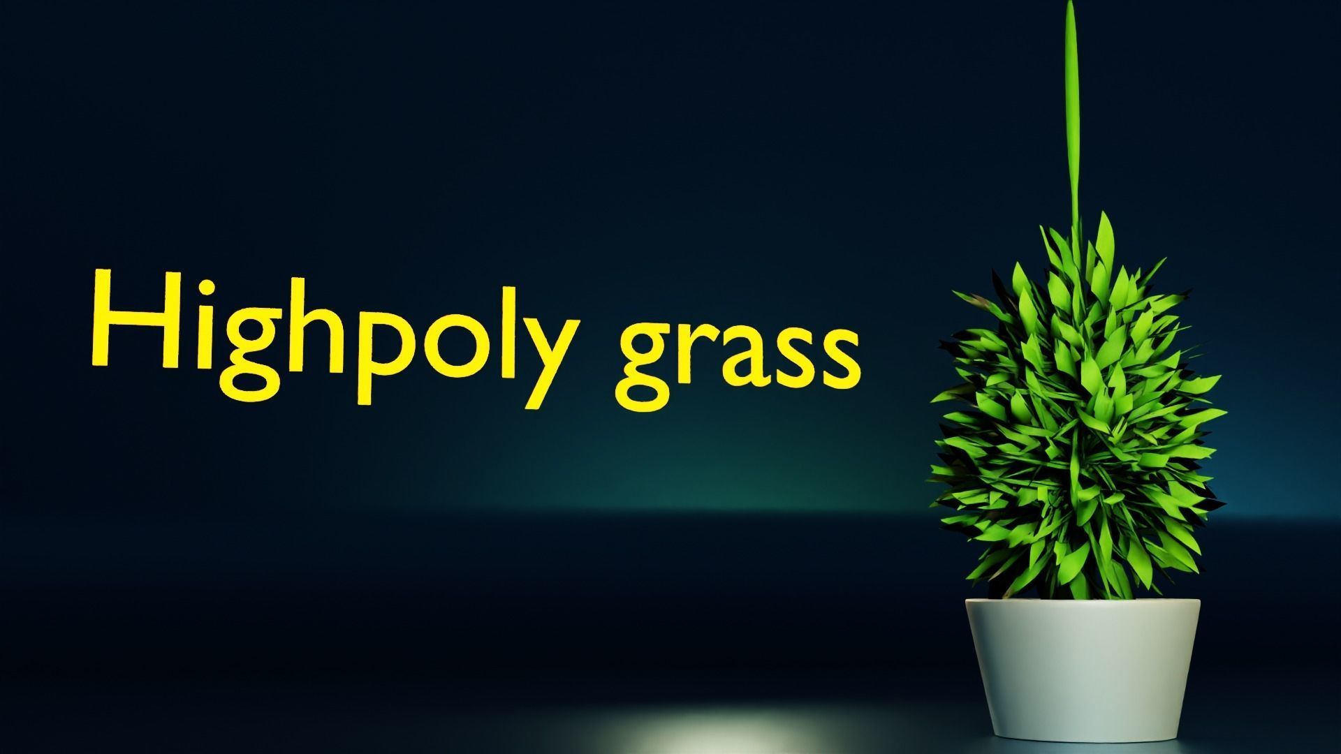 High resolution models of grass 3D model_11