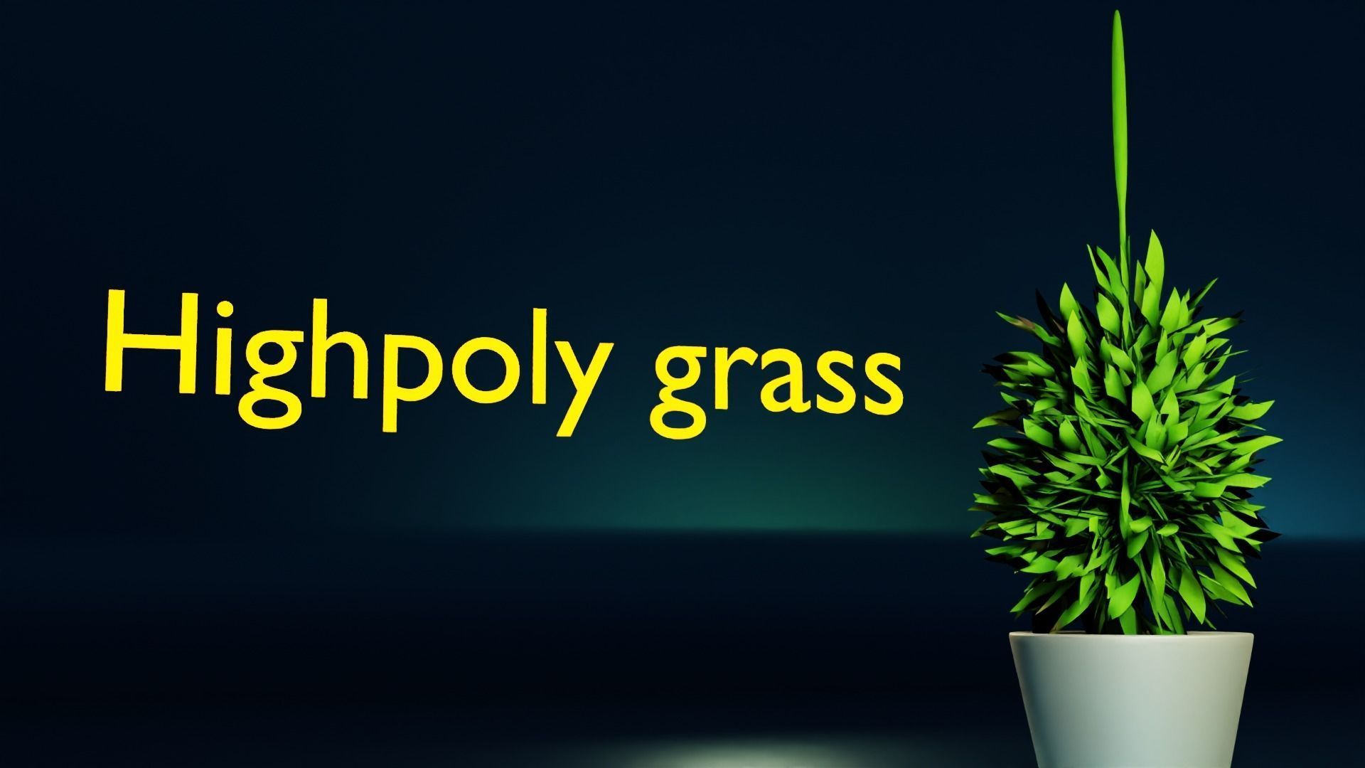 High resolution models of grass 3D model_14