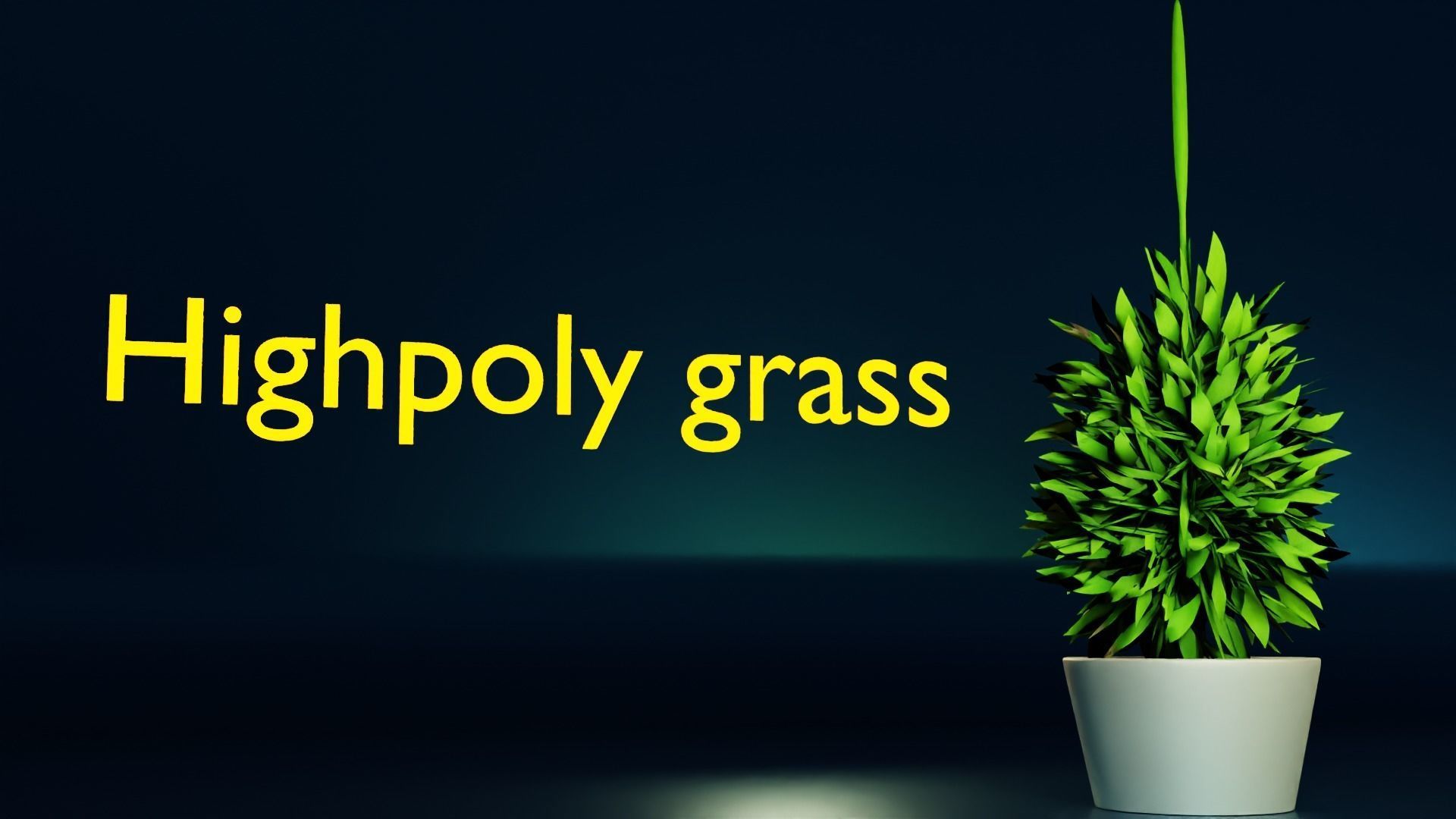 High resolution models of grass 3D model_12