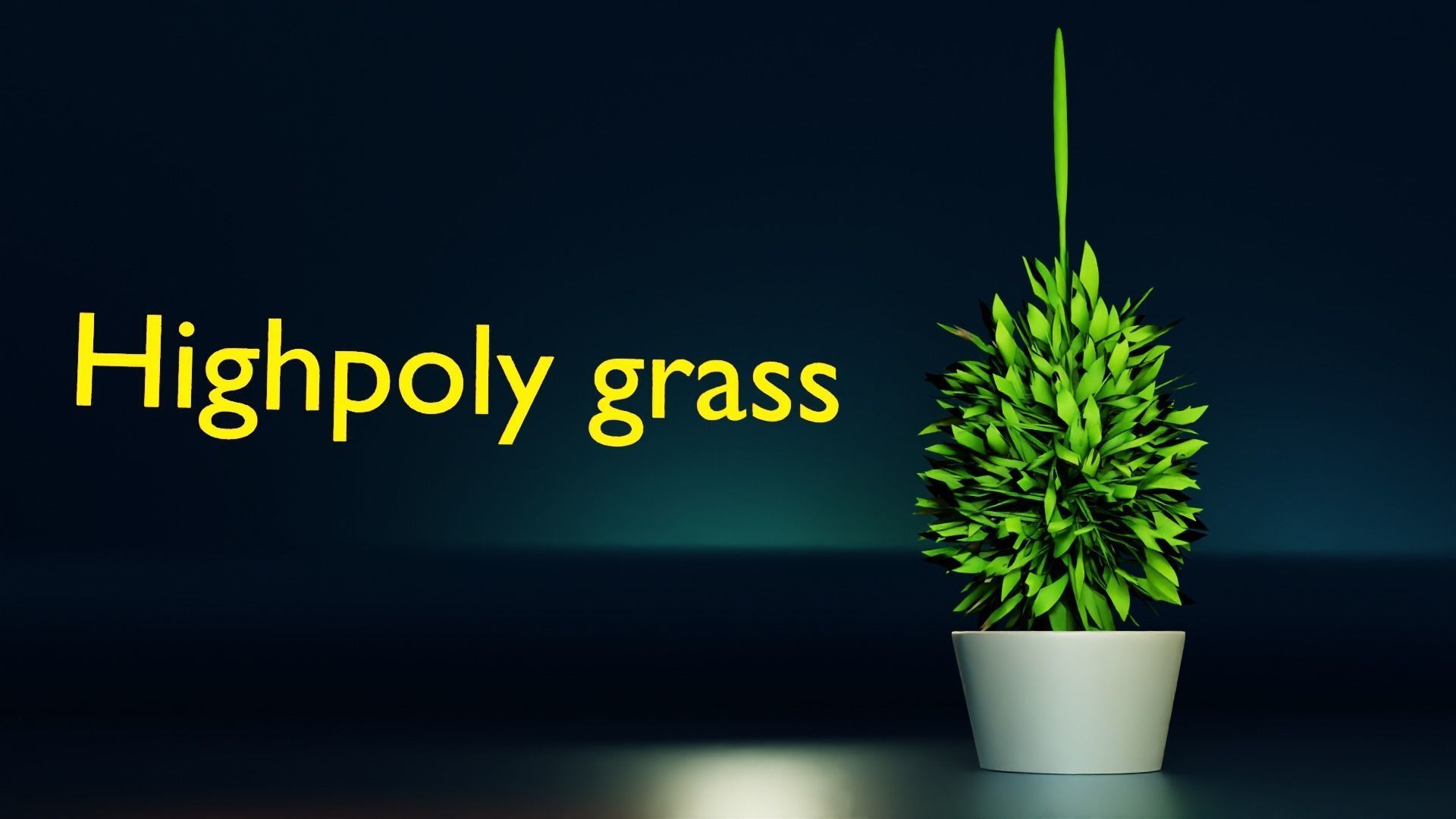 High resolution models of grass 3D model_6