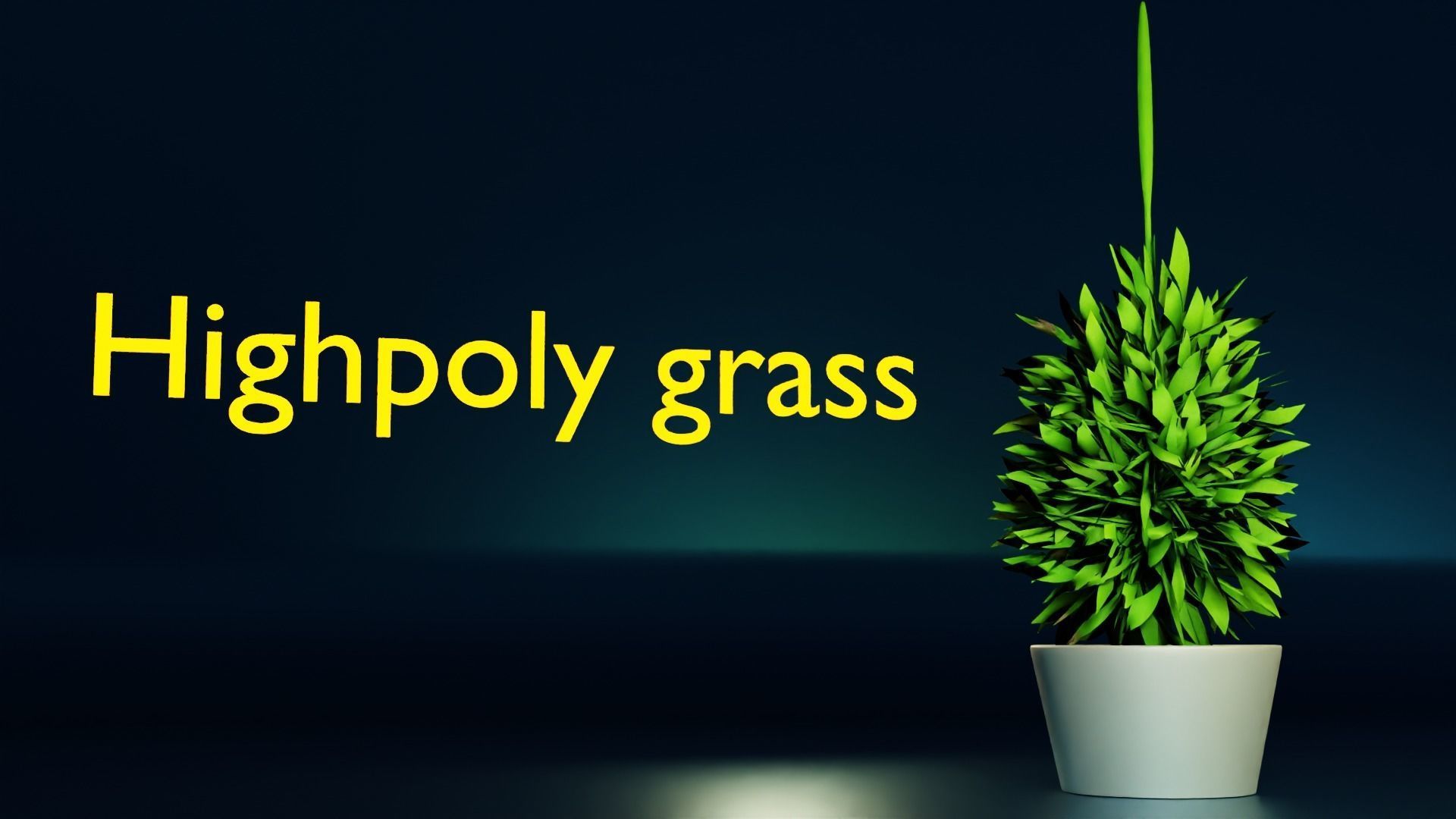 High resolution models of grass 3D model_10