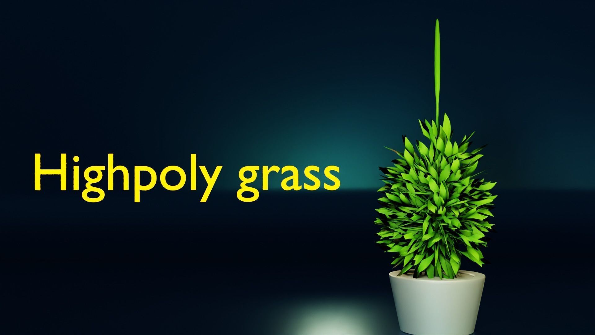 High resolution models of grass 3D model_18