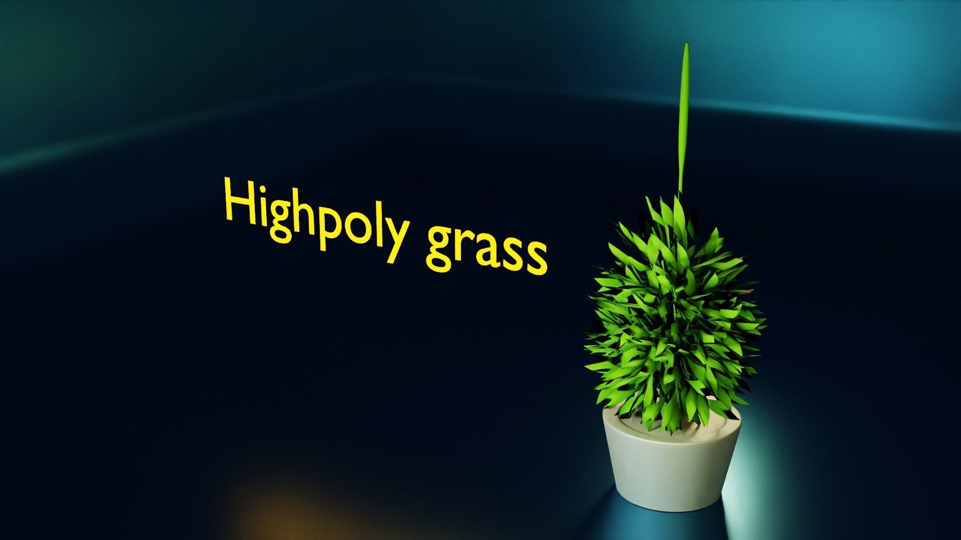 High resolution models of grass 3D model_25
