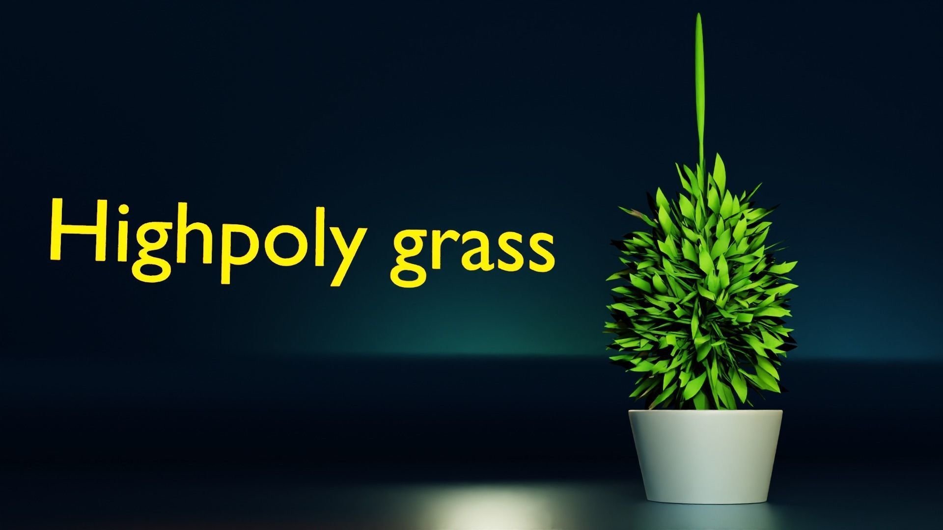 High resolution models of grass 3D model_7