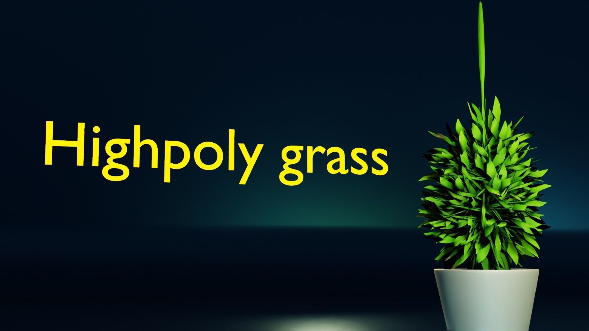 High resolution models of grass 3D model_13