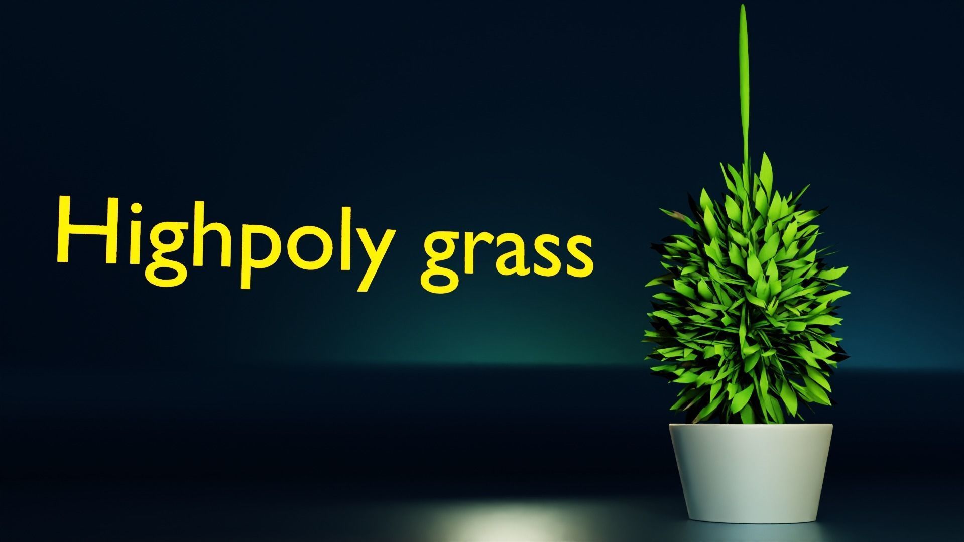 High resolution models of grass 3D model_9