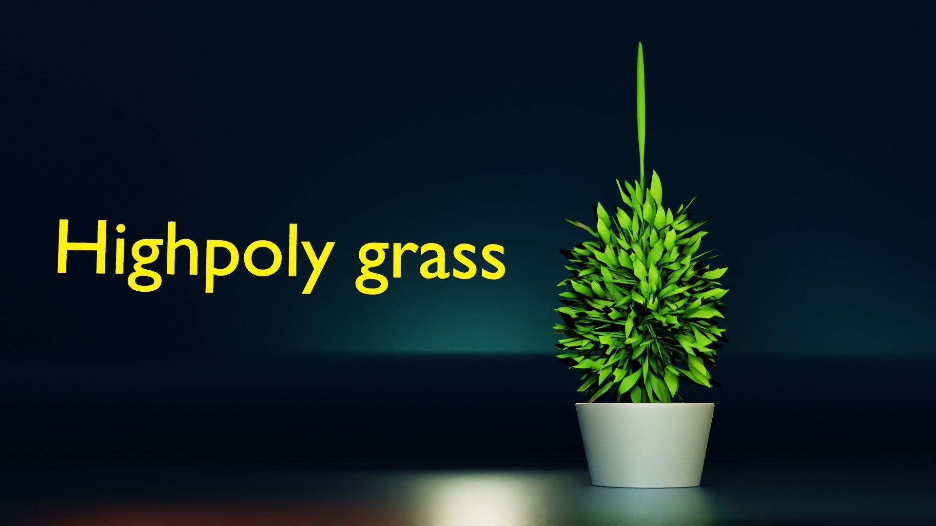 High resolution models of grass 3D model_1