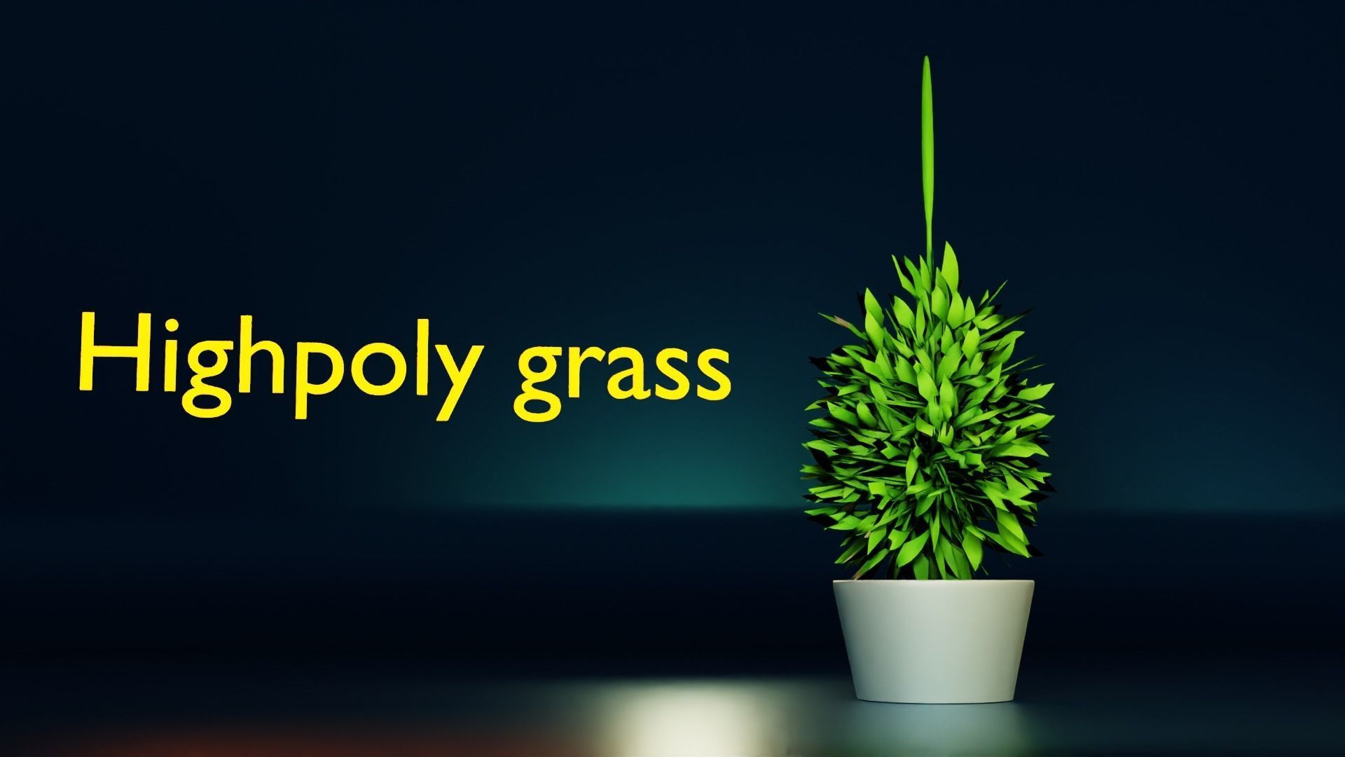 High resolution models of grass 3D model_2