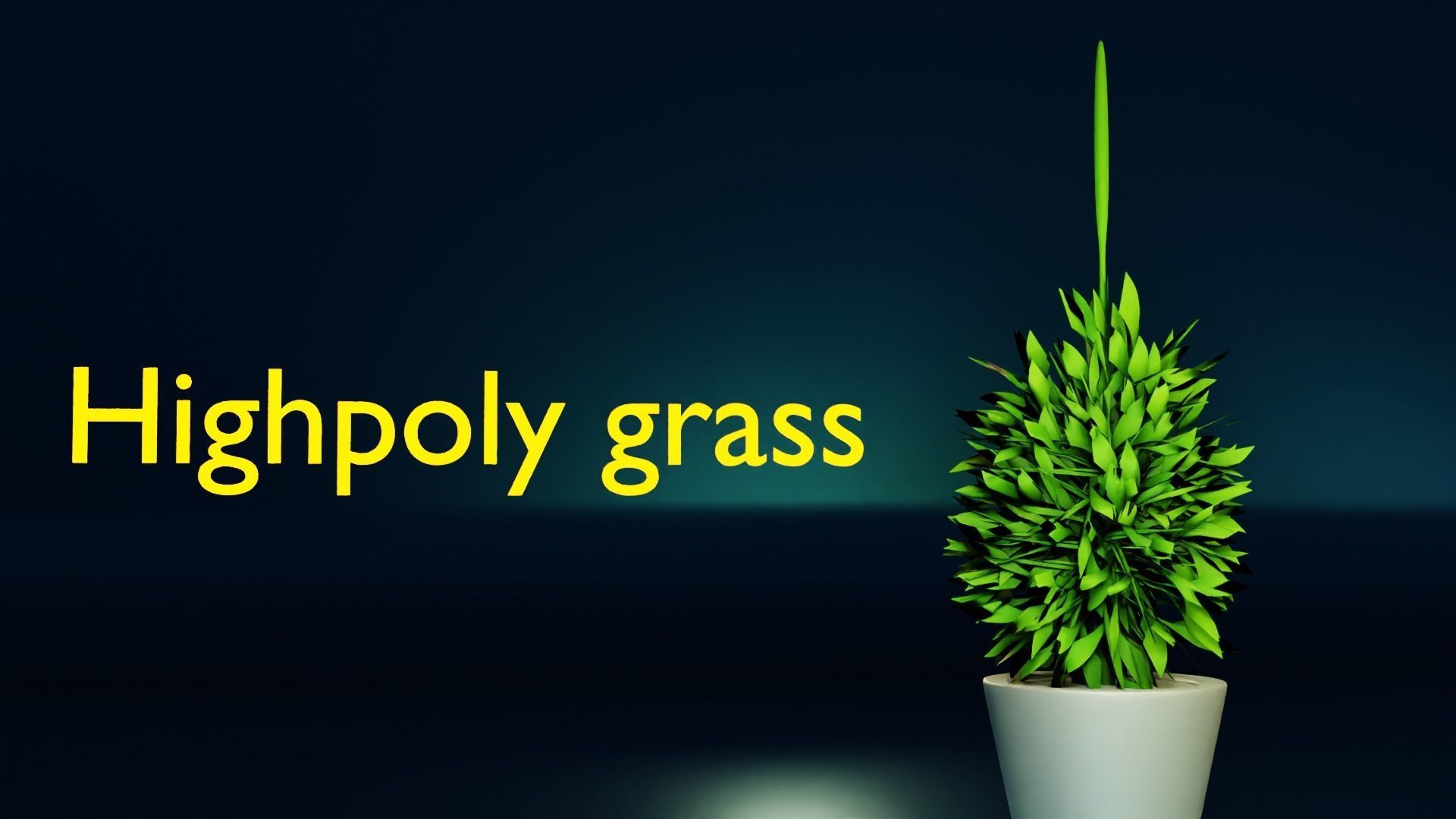 High resolution models of grass 3D model_17