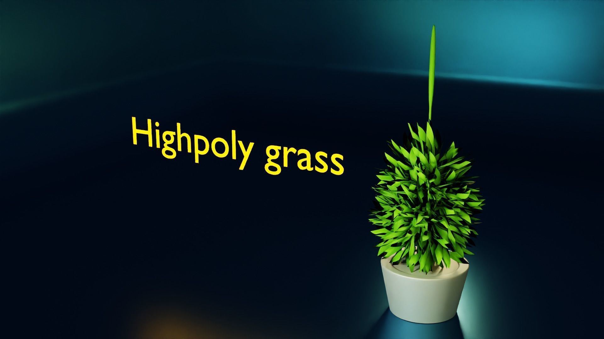 High resolution models of grass 3D model_24