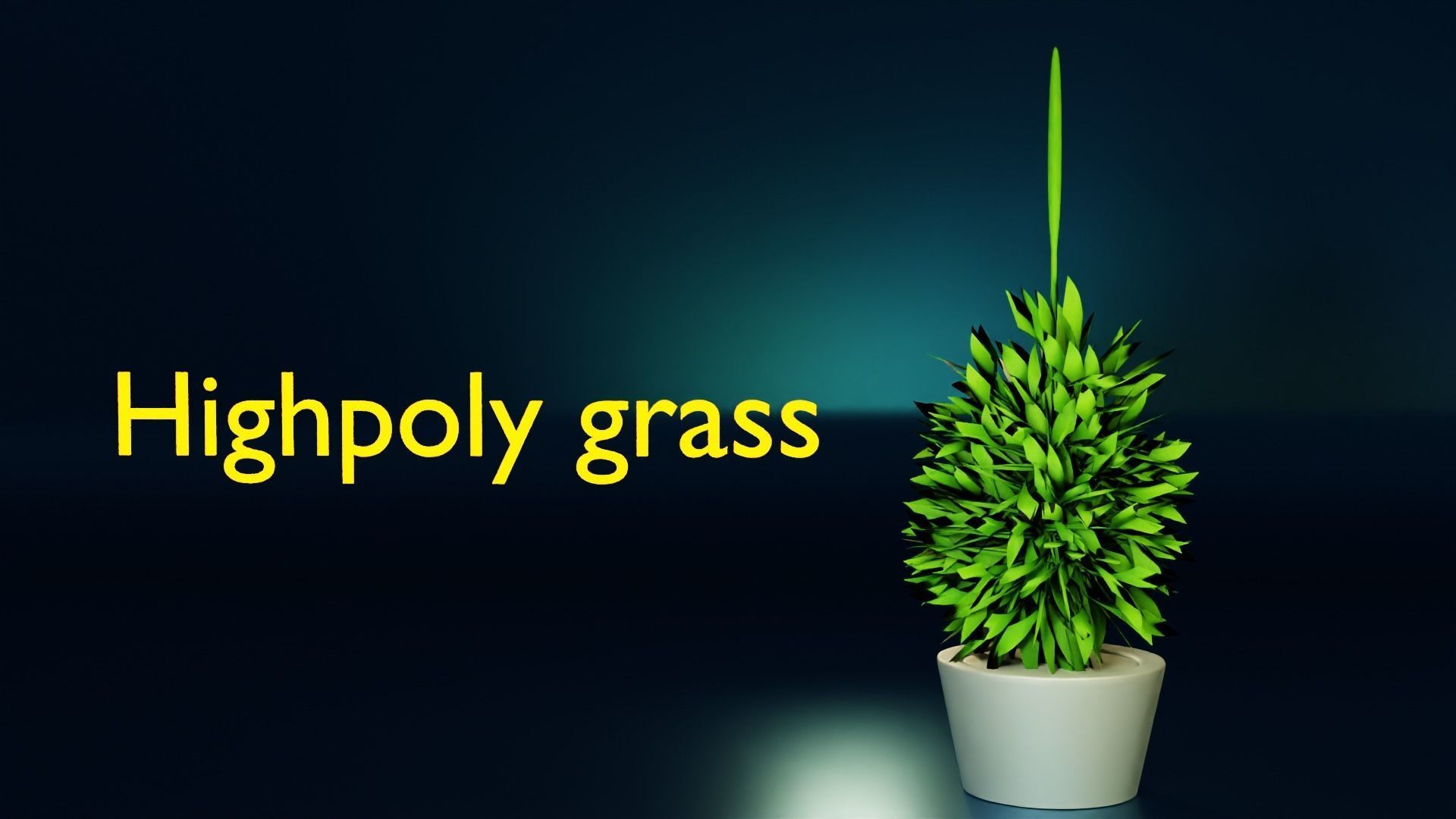High resolution models of grass 3D model_19