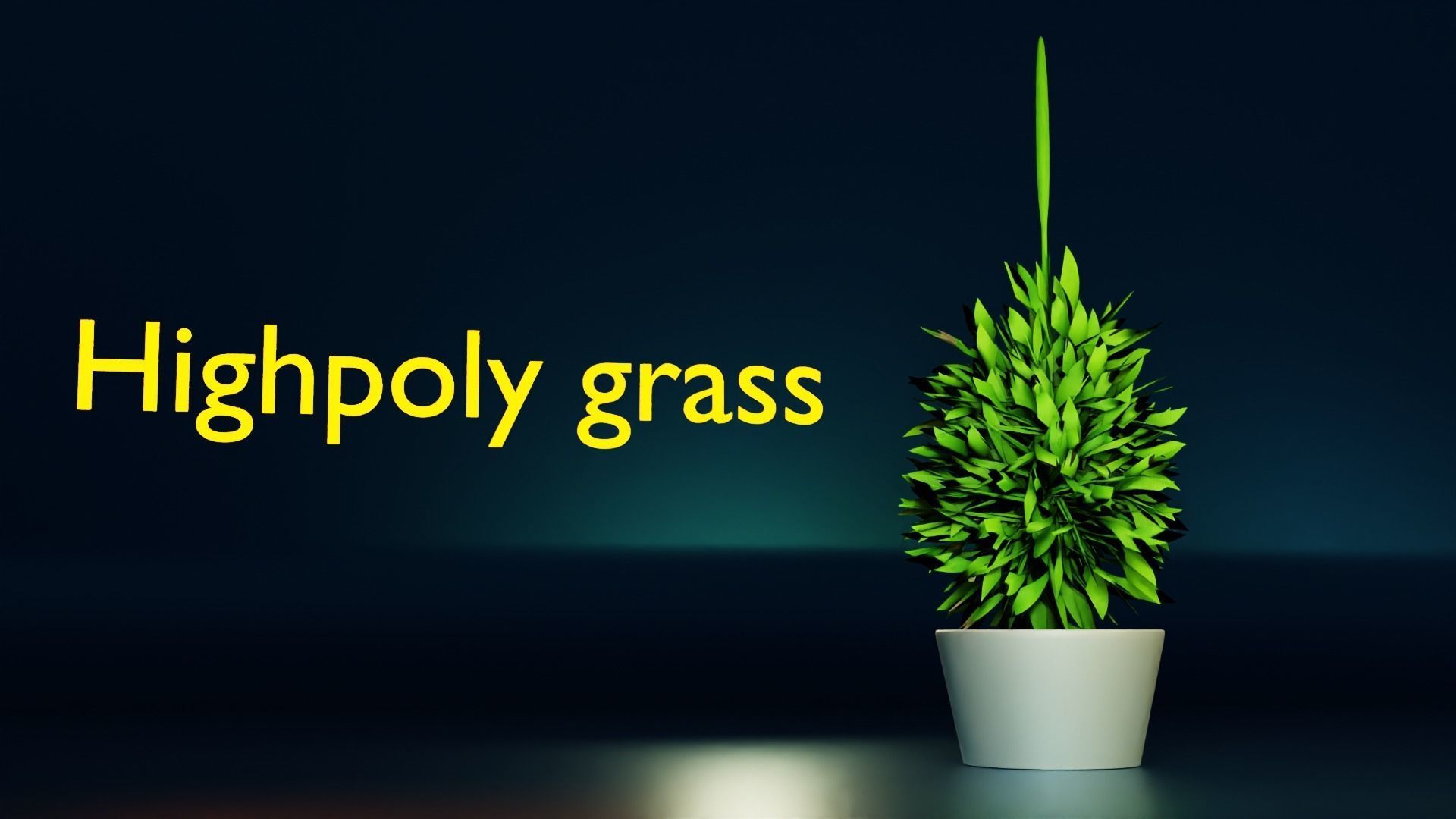 High resolution models of grass 3D model_5